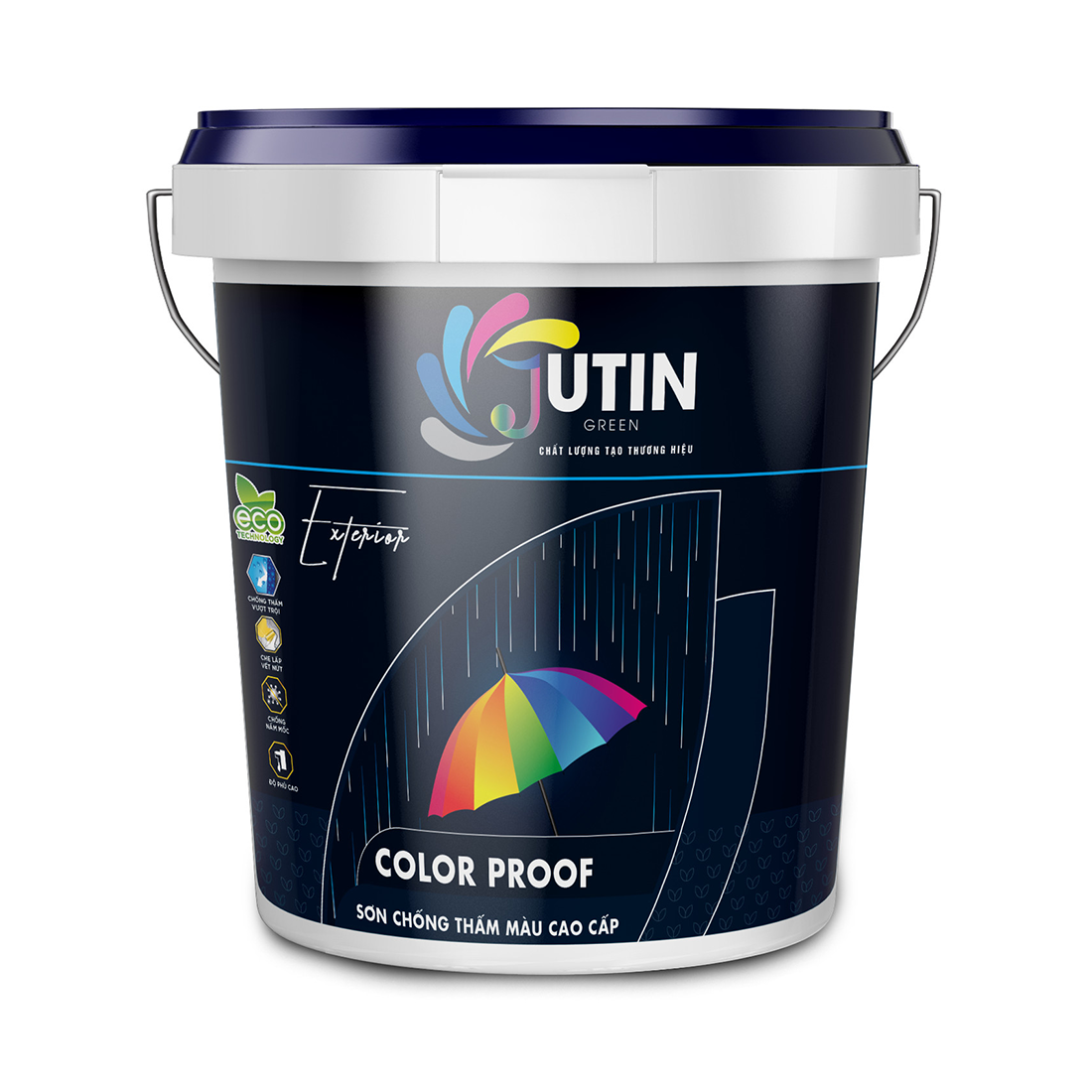 Sơn chống thấm màu cao cấp 18L