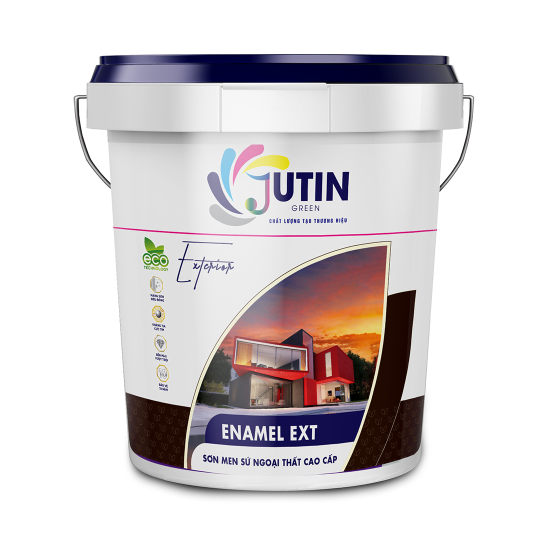 Sơn men sứ ngoại thất cao cấp 18L