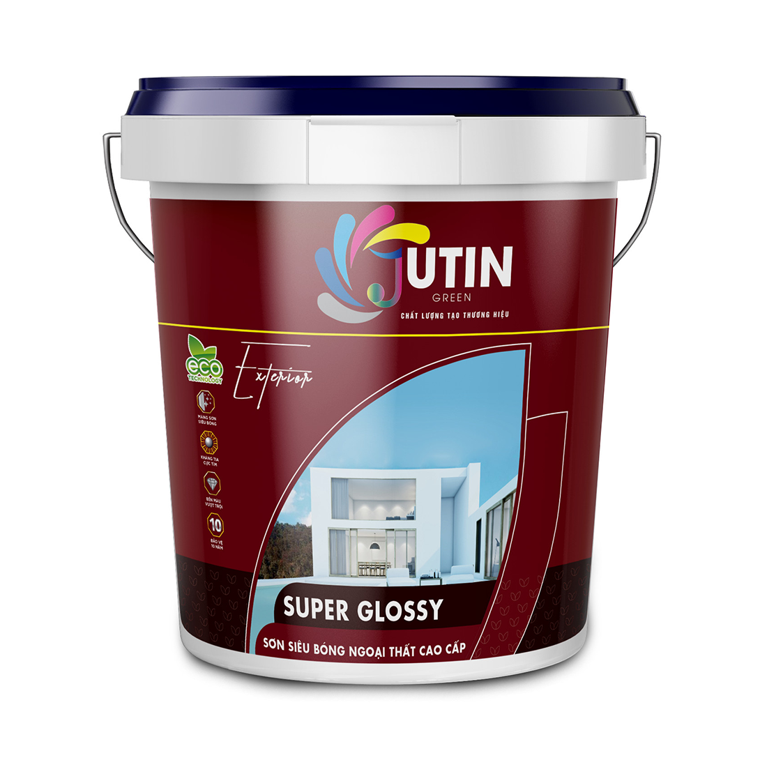 Sơn siêu bóng ngoại thất cao cấp 18L